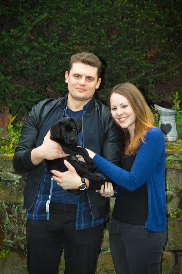 Thorben & Carina mit Bosse (Cody) vom Oemberger Moor